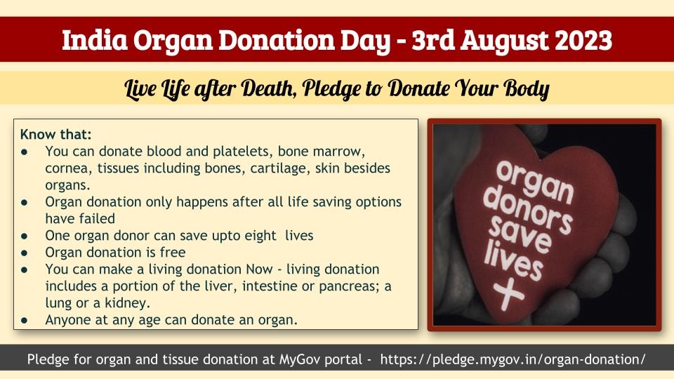 India Organ Donation Day Delhi Public School R K Puram New Delhi